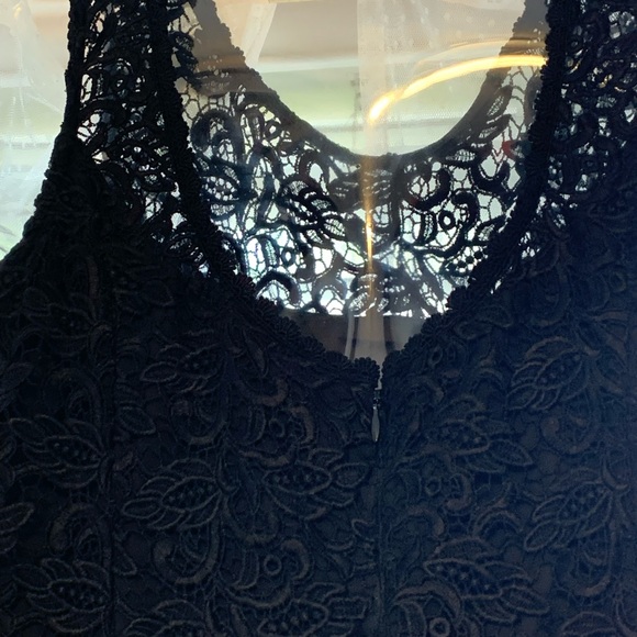 White House Black Market Black Lace Cocktail Dress - Picture 2 of 13